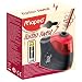 Maped Turbo Twist 1-Hole Battery Operated Pencil Sharpener for Standard Pencils, Red and Black (026030)