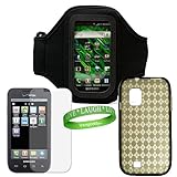 Android Smart Phone Samsung Fascinate Accessories KIT : Black Neoprene Armb ....