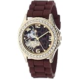 Disney Womens MN1054 Rhinestone Accent Minnie 