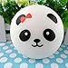 HABAER Cute Jumbo Chubby Squishy Panda Bread Bun Cell Phone Charm Bag Strap Pendant Kids Toy 10cm