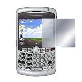 BlackBerry 8800 8830 8300 8310 8320 Curve Smartphone Premium Reusable Mirror Screen Protector LCD Shield with Lint Cleaning Cloth By Ikross