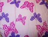 COMFORTER , TWIN, DIVATEX - BUTTERFLIES
