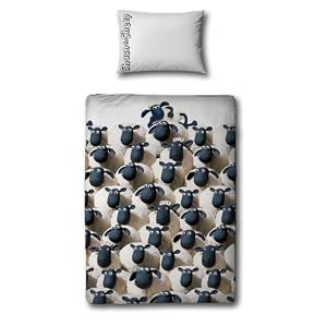 Character World Shaun The Sheep Ewe Rotary Duvet Set, Single