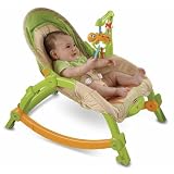 Fisher-Price Newborn-To-Toddler Portable Rocker, Lizards ~ Fisher-Price