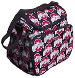 OSU Ohio State Buckeyes Diaper Bag Designer Baby Bags, Shower Gifts for NEW MOM or DAD or Man Men, Woman Women Ladies Alumni