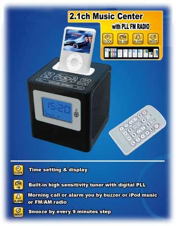 Childrens Toyshop  Electronics : New Digital Apple Ipod Nano / Ipod Video / Ipod Photo / Ipod Touch / Iphone / Ipod Classic / Ipod Mini / Ipod Black Speaker system with remote control / radio alarm clock / sync and charge dock / ipod docking station / Power Adaptor / Optional Battery Powered Speakers / Hi-fi Speakers System (Travel Size)