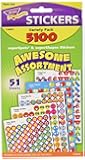 Awesome Assortment: SuperSpots&reg; & SuperShapes Stickers Variety Pack, 5100 Stickers