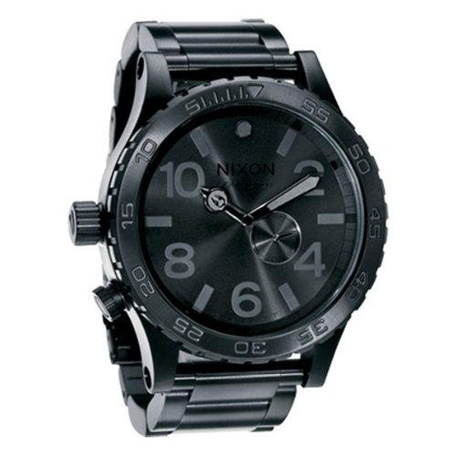 Nixon Men's '51-30' Tide Subdial All Black Watch A057-001-00