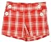Girl's Aqua Stretch Shorts