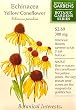 Echinacea Yellow Coneflower Botanic Gardens Series Seeds 35 Seeds