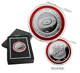 Carolina Hurricanes Silver Coin Ornament