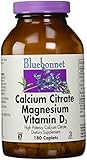 Bluebonnet - Calcium Citrate Magnesium Vitamin D3 - 180 Caplets