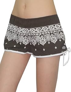 Rip Curl Pinyata 2'' Womens Casual Beach & Surf Summer Shorts 10 Brown