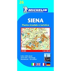 Stadtplan Siena: Localkarte (Michelin Localkarte)