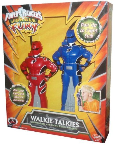 Childrens Toyshop  Toys : Wild Planet Power Rangers Jungle Fury  Walkie Talkies