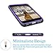iPhone 6 Case,[4.7]by Ailun,Shock-Absorption Bumper,TPU Case,Anti-Scratch Contrast Color Back Cover,Siania Retail Package[Purple]
