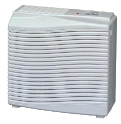Magic Clean Ionizer and Hepa Air Purifier (White) (6.7"H x 14.96"W x 14.37"D)