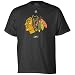 Reebok Chicago Blackhawks Black Primary Logo T-shirt