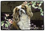 Springtime Cavalier King Charles Spaniel Gallery Mat