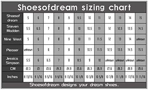 Shoesofdream Women's Chrisa Peep Toe Party Pumps Rivet Decoration Ankle Buckle Strap Shoes 13 M US