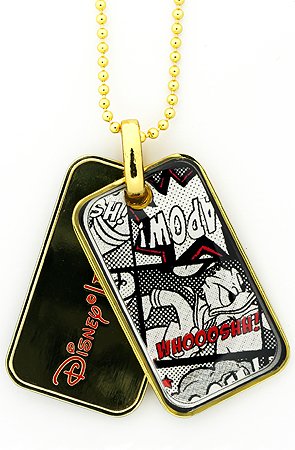 Flud Watches The Mickey Comic Tags in Gold,Jewelry for Unisex, One Size,Gold