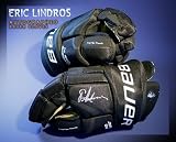 Eric Lindros Autographed/Hand Signed Bauer Model Gloves