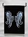 Angel Wings Unlined Black Velvet Tarot Bag