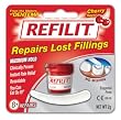 Refilit Temporary Cement Exclusively For Lost Fillings, Cherry Flavor, 2g Blister Pack (Pack of 6) Refilit Temporary Cement Exclusively For Lost Fillings, Cherry Flavor, 2g Blister Pack (Pack of 6)