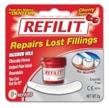 Refilit Temporary Cement Exclusively For Lost Fillings, Cherry Flavor, 2g Blister Pack (Pack of 6)