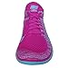 Nike Women's Free 4.0 Flyknit Running Sneaker, Fuchsia/Violet/Blue