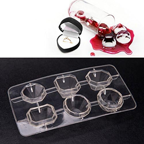 ULATREE New Freeze Ice Cold Cool Jewels Diamonds Ice Tray Ice Cubes Mold Maker
