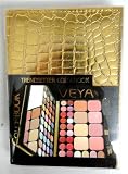 Palette de maquillage luxe livre d'or style croco
