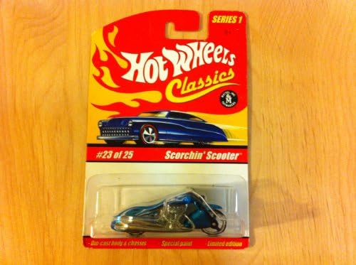 Hot Wheels Classics from 2004 * Scorchin' Scooter BLUE