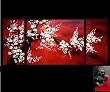 Abstract Art Plum Blossom Chinese Feng Shui Painting