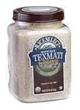 RiceSelect Organic Texmati White Rice, 36-Ounce Jars (Pack of 4) by Rice Select Big Save