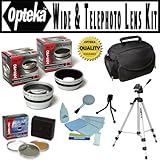 Opteka HD² Professional Digital Accessory Kit for Panasonic Lumix DMC-FZ40 ....