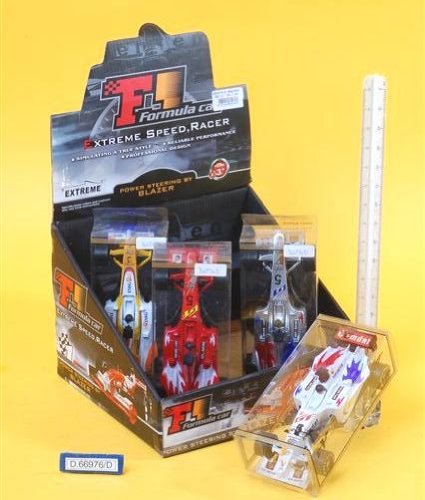 Pull Back Formula 1 Racer 16cm 2 PER PACK (D66976D)