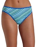 Fruit of the Loom Women's 4-Pack Cotton Fashion Bikinis
