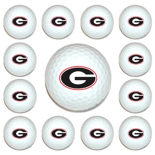 Georgia Bulldogs Dozen Pack Of Golf Balls From Team Golf