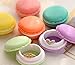 Perfect shopping 6 pcs/lot cute mini Macaron storage box portable candy organizer pill case jewelry box