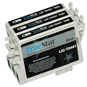 Epson T048120 (3 Pack) Compatible Inkjet Cartridge - 3 Black Cartridges by 