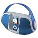 iLive iB109 Portable Speaker System for iPod with AM/FM Radio (Blue)
