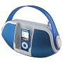 iLive iB109 Portable Speaker System for iPod with AM/FM Radio (Blue)