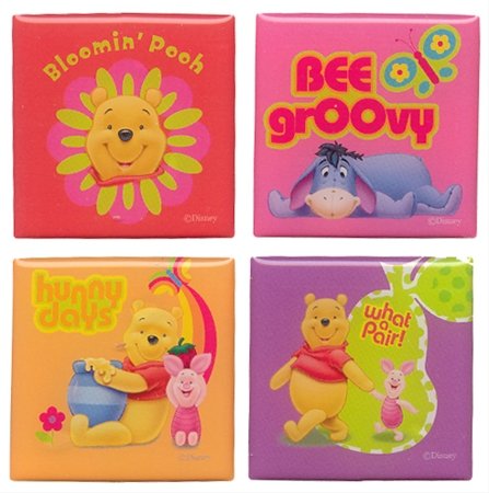 Winnie the Pooh 'Groovy' Mini Dots Stick-On Smart Tiles