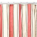 Shower Curtain - Red Cabana Stripe