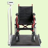 Seca Electronic Wheelchair Scales With Handrail And Transport Castors