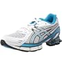 ASICS Women's GEL-Kushon 2 Running Shoe,White/Glacier/Capri,9 M