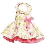 Bonnie Baby Baby-girls Infant Halter Dress With Allover Glitter Print