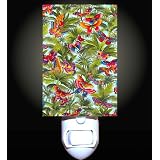 Butterflies and Ferns Decorative Night Light