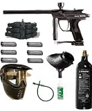 08 Spyder ELECTRA Paintball Marker Gun set Set - Black